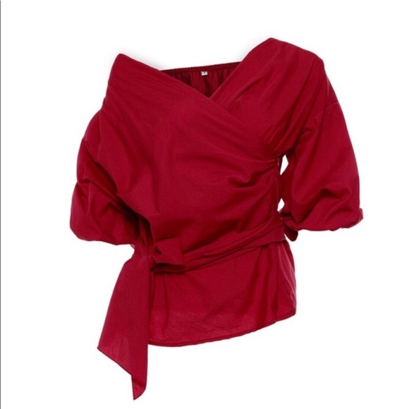 Red Blouse - Picture 3 of 3